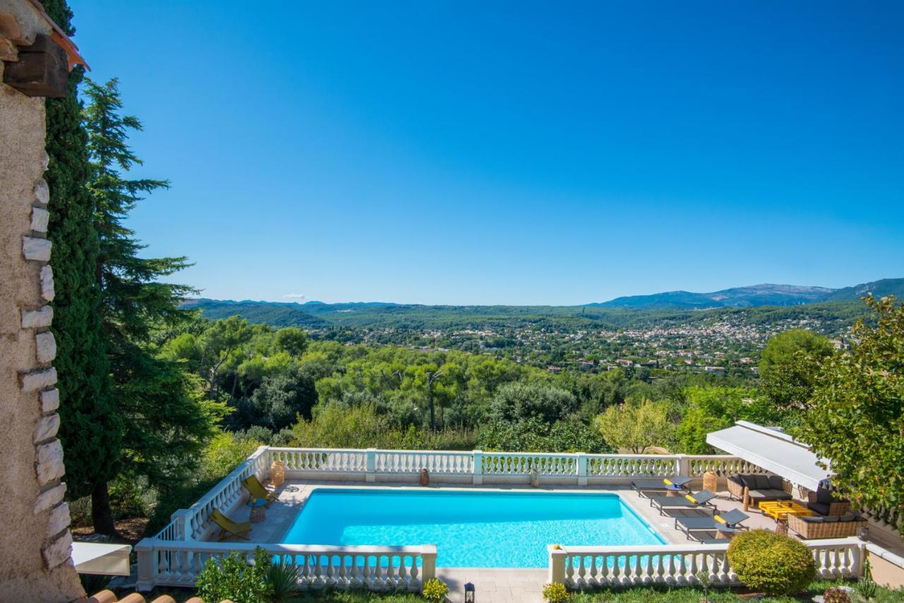 Bastide les 3 Portes Saint-Paul-de-Vence Exterior foto