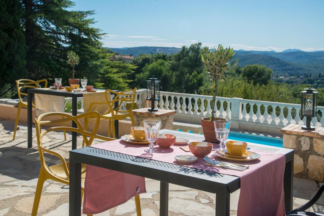 Bastide les 3 Portes Saint-Paul-de-Vence Exterior foto